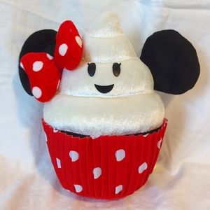 Minnie Mouse Cupcake 9" Plush